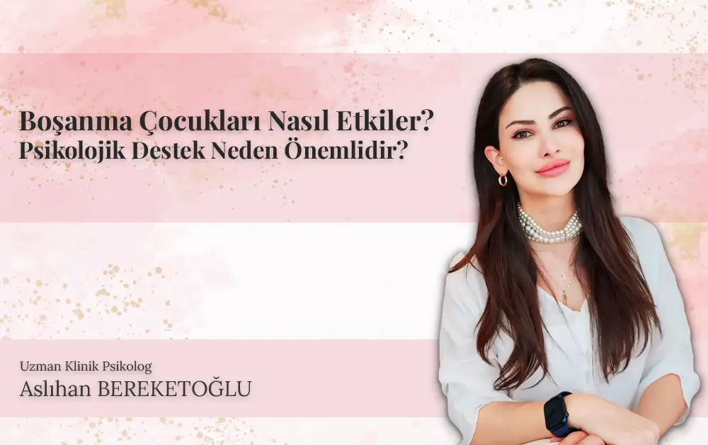 Boşanma çocukları nasıl etkiler? Yaşa göre tepkiler, psikolojik belirtiler ve profesyonel destekle sürecin sağlıklı yönetimi. Boşanma sürecinde çocuğunuzun duygusal gelişimini korumak için Bakırköy psikolog desteğimizden yararlanın.